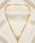 Gold Plated Fancy Mangalsutra with Stone Pendant